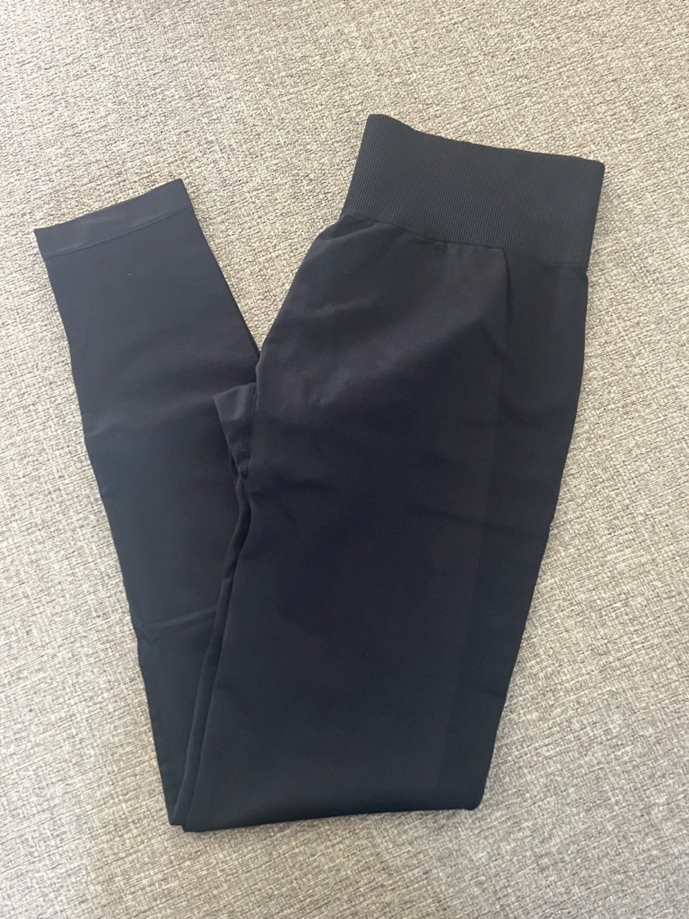 AZUR FIT - CLASSIC FIT SCRUNCH LEGGINGS -ONYX
